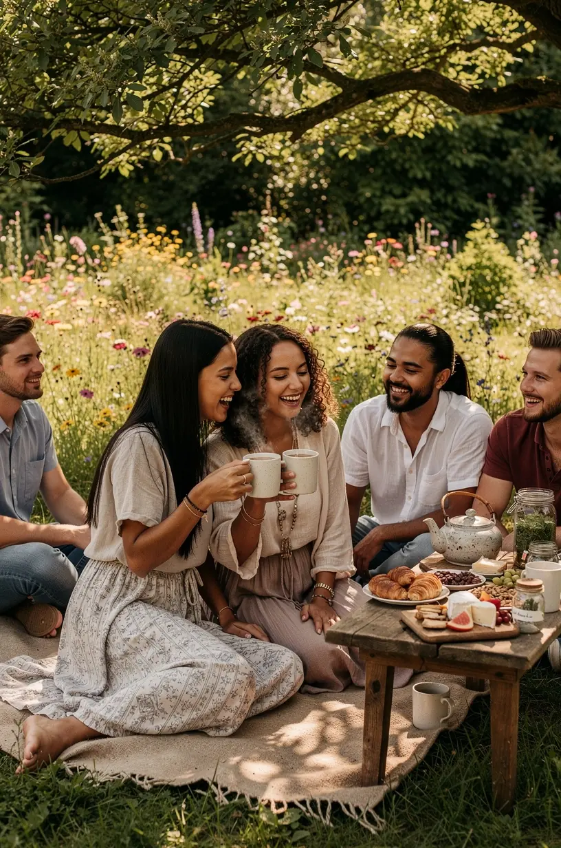 Žolelių arbatos lapų artimas vaizdas ant baltos lėkštelės, paruoštas užplikymui.